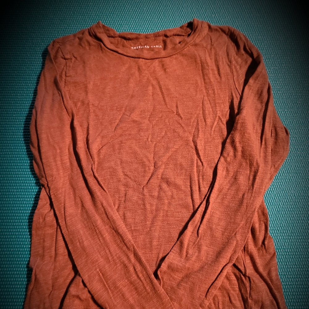 Supersoft rust long sleeve size Sm AE